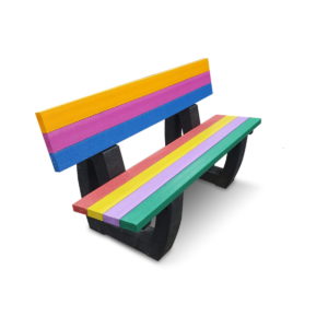 Colour Moulded Bench